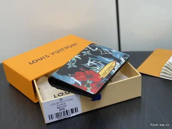 First bag ru Organizer-7.5*11.1*1 Pocket cm LOUIS VUITTON 0527